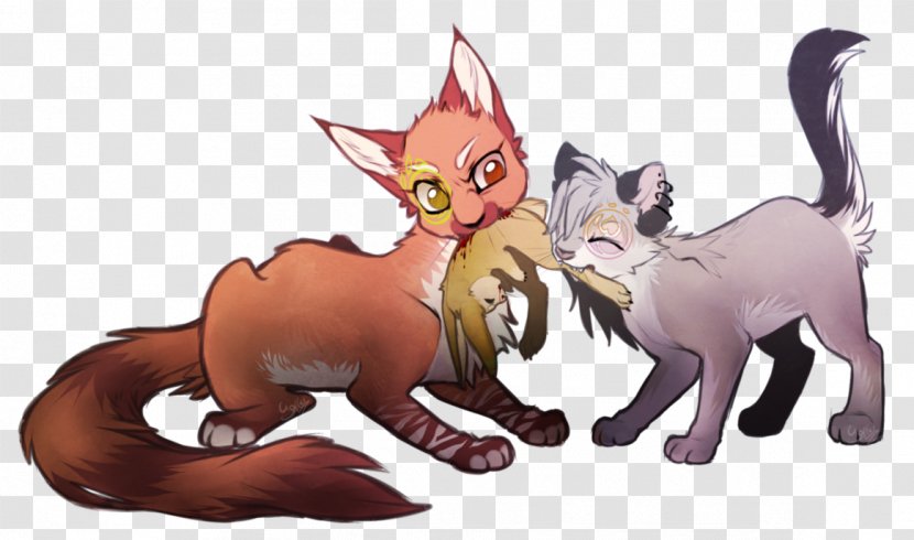 Kitten Whiskers Cat Fox Dog - Drawing Transparent PNG