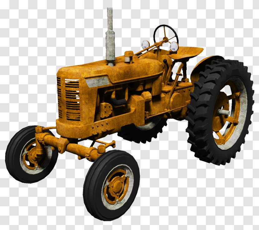 3D Modeling Computer Graphics Computer-aided Design Cinema 4D Autodesk 3ds Max - Vehicle - Tractor Transparent PNG
