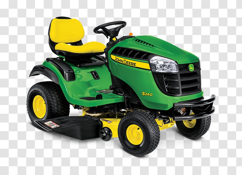 John Deere Lawn Mowers Riding Mower Tractor - Agricultural Machinery Transparent PNG