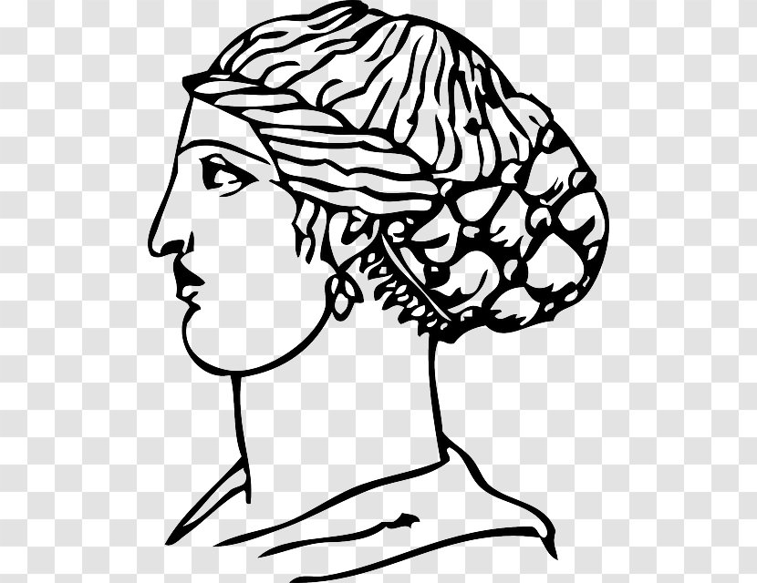 Ancient Greece Greek Hair Clip Art Transparent PNG