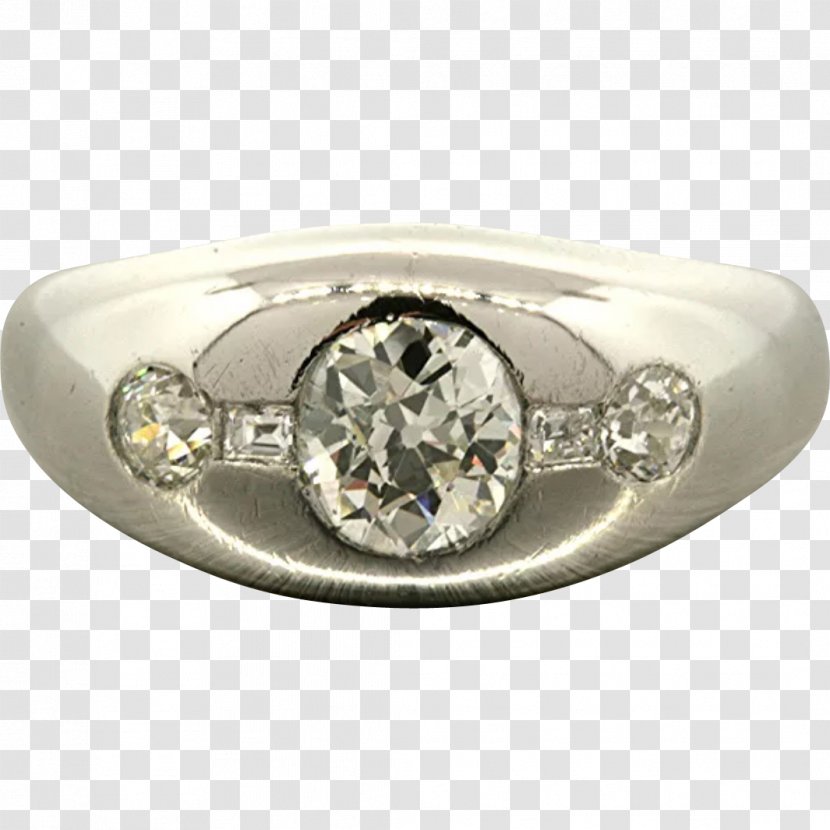 Wedding Ring Platinum Body Jewellery Silver - Gemstone Transparent PNG
