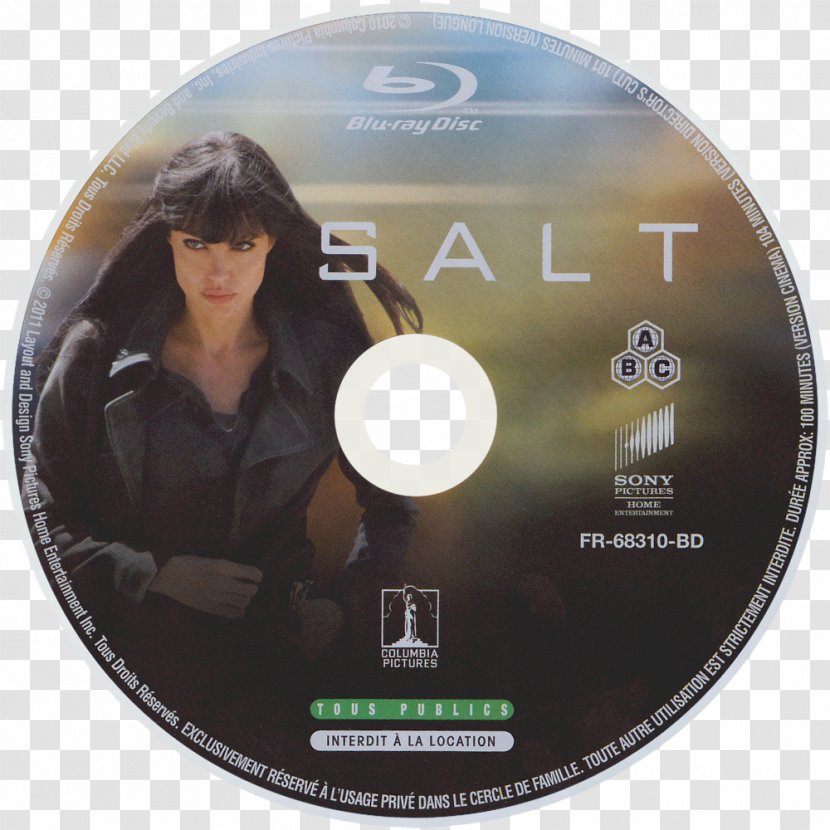 Compact Disc Blu-ray Cover Art DVD Film - Fan - Salt Movie Transparent PNG