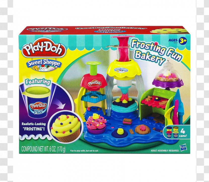 Play-Doh Cupcake Shopping Toy Dough Transparent PNG