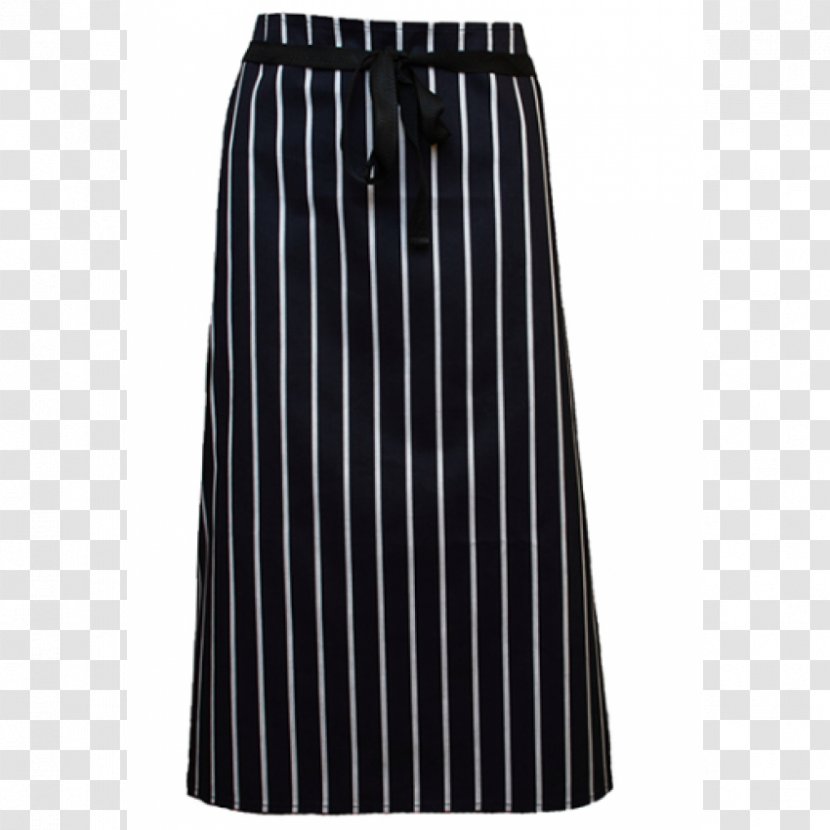 Apron Waist Textile Skirt Chef - Trousers Transparent PNG