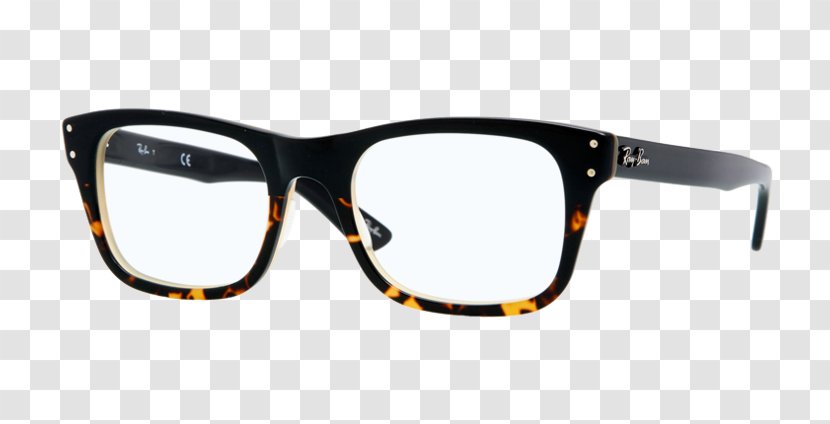 Ray-Ban Wayfarer Browline Glasses Eyeglasses - Eyeglass Prescription - Optical Ray Transparent PNG