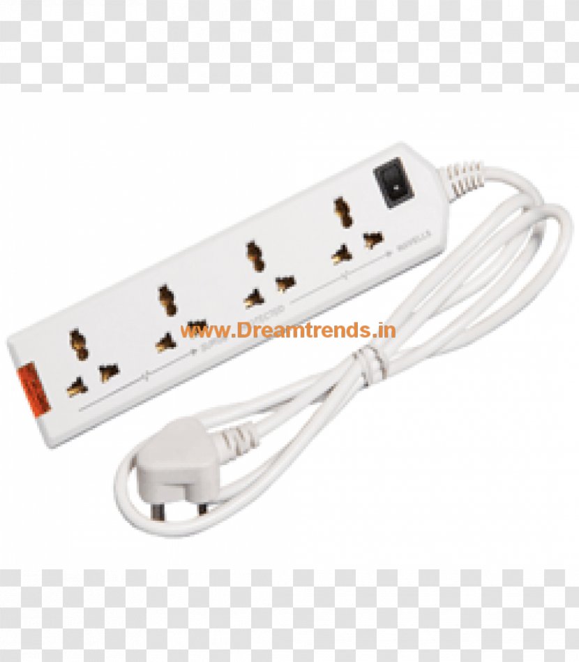 Extension Cords Surge Protector Power Strips & Suppressors Cord Electrical Switches - Converters - Adapter Transparent PNG