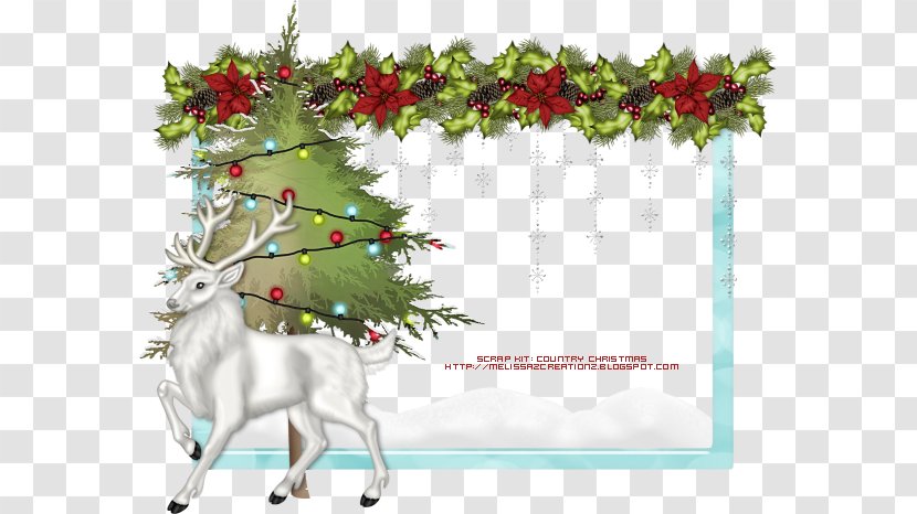 Christmas Ornament Tree Fir - Conifers - THANK YOU Frame Transparent PNG
