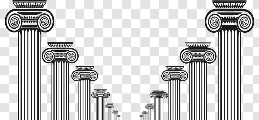 Column Clip Art Ancient Roman Architecture - Hardware Accessory Transparent PNG