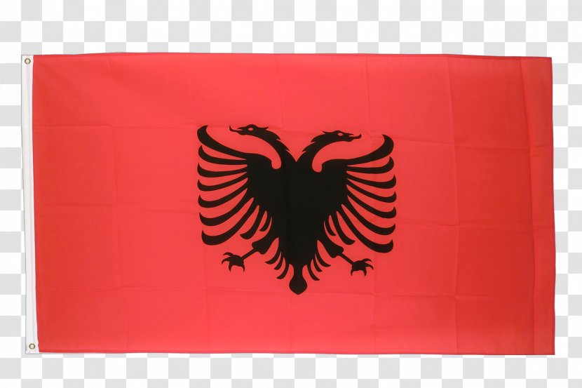 Flag Of Albania Coat Arms Double-headed Eagle Transparent PNG