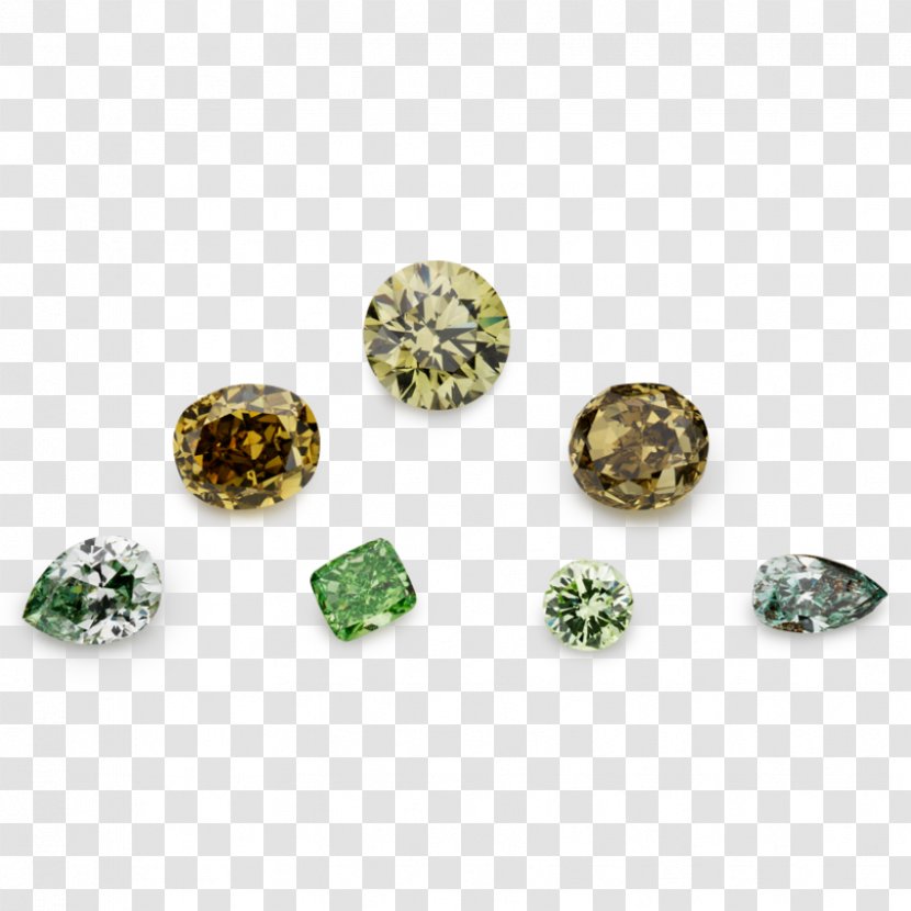 Brown Diamonds Orange Color Green - Diamond Transparent PNG