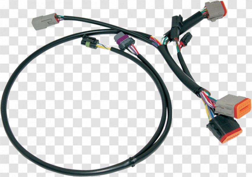 Cable Harness Wiring Diagram Electrical Wires & - Ac Power Plugs And Sockets Transparent PNG