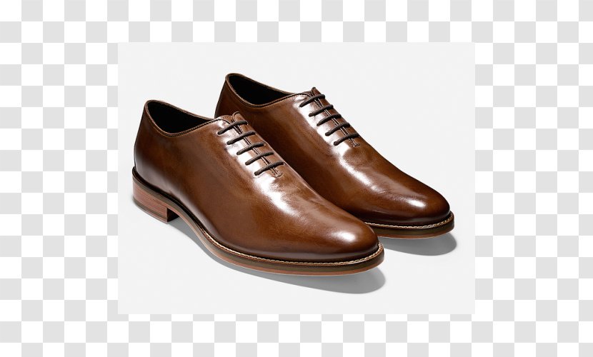 Oxford Shoe Slip-on Cole Haan Dress Wholecut - Brown - Cap Transparent PNG
