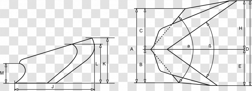 Drawing Angle Diagram /m/02csf - Black And White Transparent PNG