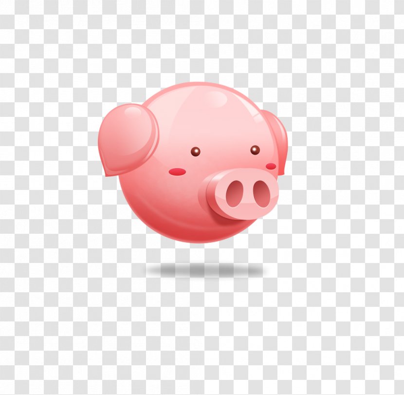 Domestic Pig Snout Piggy Bank Wallpaper - APP Transparent PNG