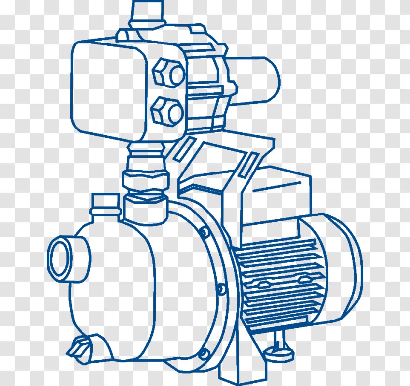 Water Cartoon - Rain Barrels - Pump Line Art Transparent PNG