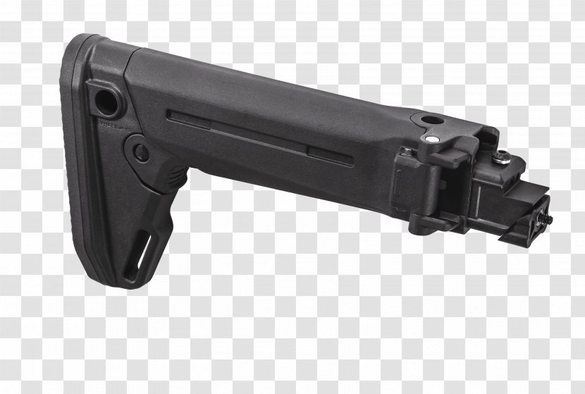 Magpul Industries Stock AK-47 Firearm AK-74 - Frame - Watercolor Transparent PNG