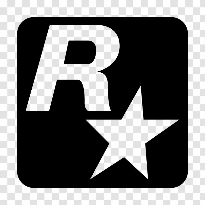 Rockstar Games Black & White North Font - Video Game - Joystick Transparent PNG