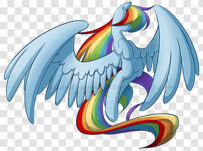 Rainbow Dash Pony Princess Luna Macaw DeviantArt - Wings Mlp Transparent PNG
