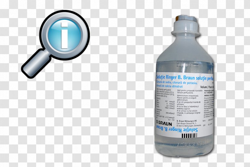 Ringer's Solution Potassium Chloride Sodium Lactate - Amstaff Transparent PNG