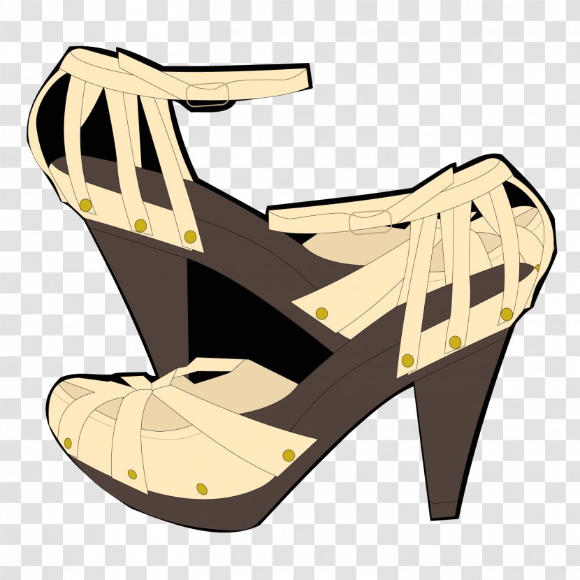 High-heeled Footwear Sandal Shoe Livery - Ladies High Heels Transparent PNG