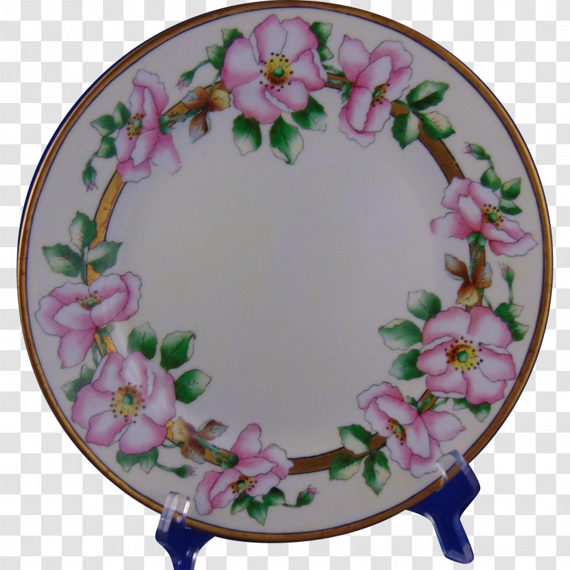 Plate Doccia Porcelain Art Tableware - Ruby Lane Transparent PNG