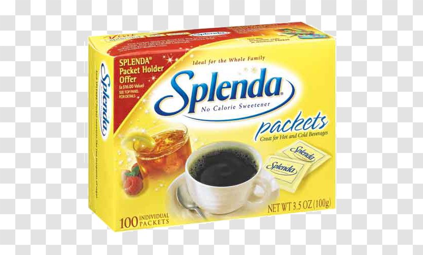 Splenda Sweetener Packets Sugar Substitute Sweet'n Low - Drink Transparent PNG