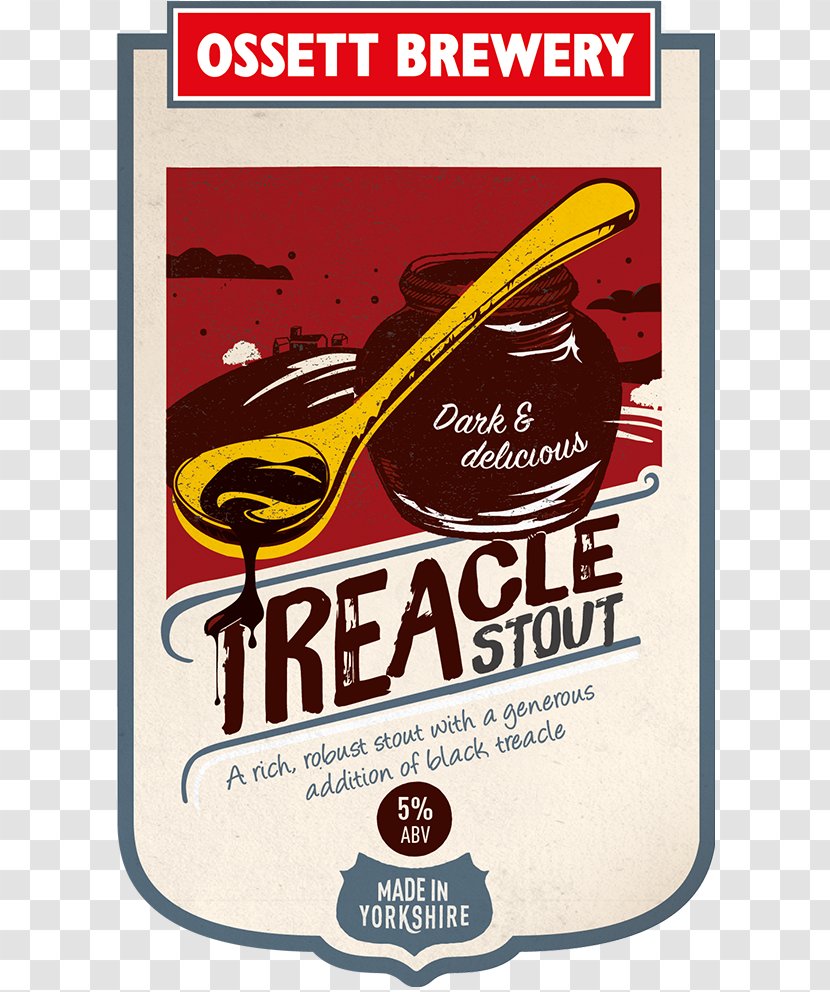 Ossett Stout Beer Brewery Treacle Transparent PNG