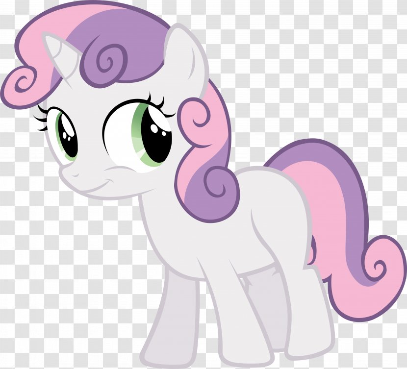 Pony Sweetie Belle Rarity Rainbow Dash Twilight Sparkle - Silhouette - My Little Transparent PNG
