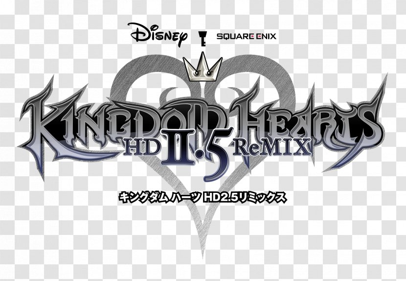 Kingdom Hearts HD 1.5 Remix Desktop Wallpaper Computer Font Brand - Hd 1525 - Logo Tattoo Transparent PNG