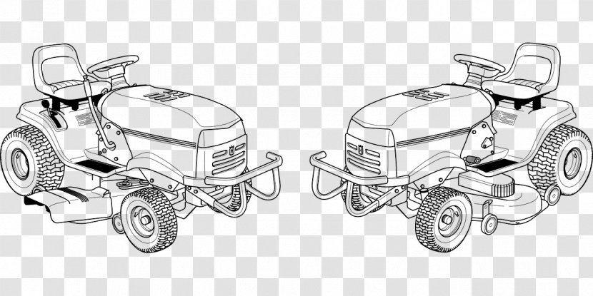 Lawn Mowers Riding Mower Drawing Clip Art - Snow Blowers - Color Tractor Transparent PNG