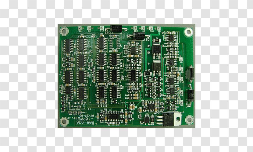 Microcontroller Electronic Component Printed Circuit Board Electrical Network Electronics - Engineering - Cpu Transparent PNG
