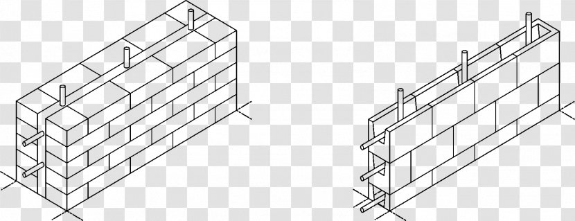 Brickwork Reinforced Concrete Wall Architectural Engineering - Brick Transparent PNG