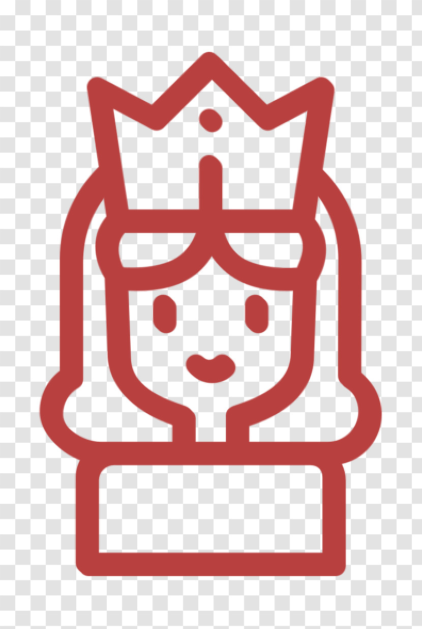 Crown Icon Girl Icon Winning Icon Transparent PNG