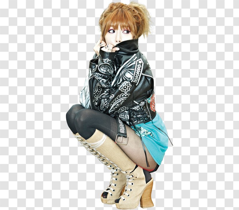 Trouble Maker 4Minute Actor Tights Leggings - Frame - Flower Transparent PNG