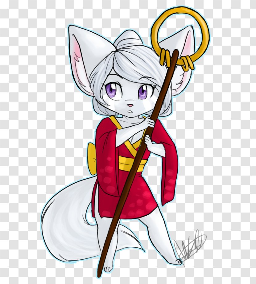 Dungeons & Dragons Nine-tailed Fox Tails Kitsune Bard - Watercolor - Silhouette Transparent PNG