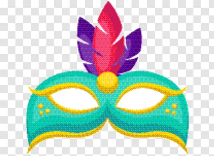 Mask - Mardi Gras - Wing Masque Transparent PNG