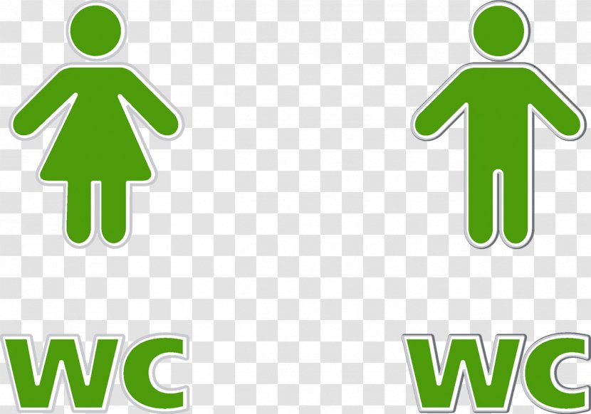 Flush Toilet Public - Logo - Sign Transparent PNG