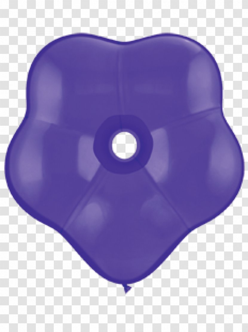 Toy Balloon Violet Purple Latex - Lilac Transparent PNG