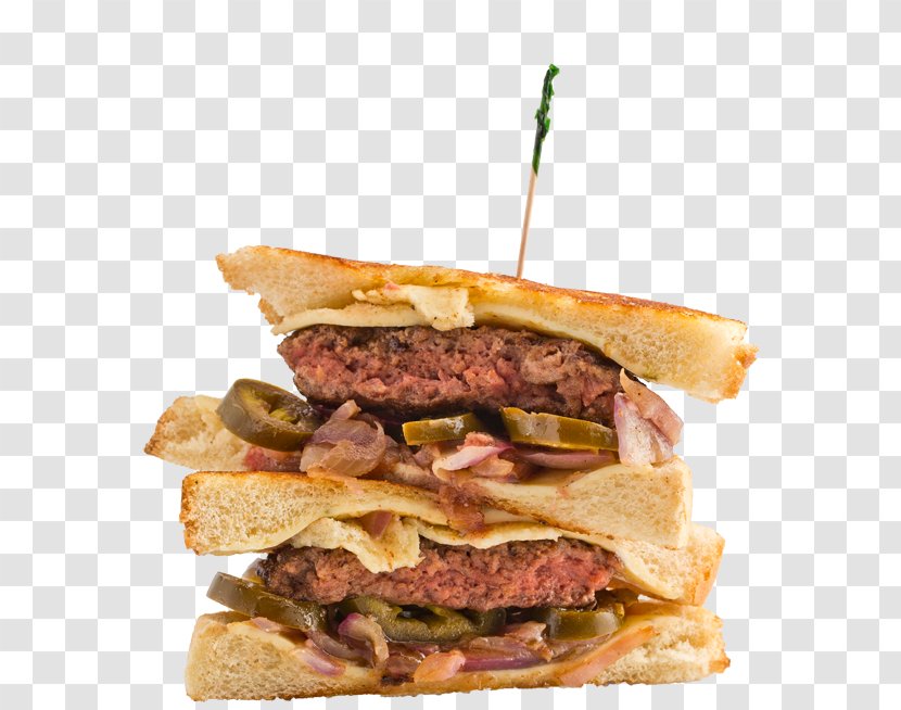 Hamburger Cheeseburger Melt Sandwich Pastrami Fast Food - American - Burger And Transparent PNG