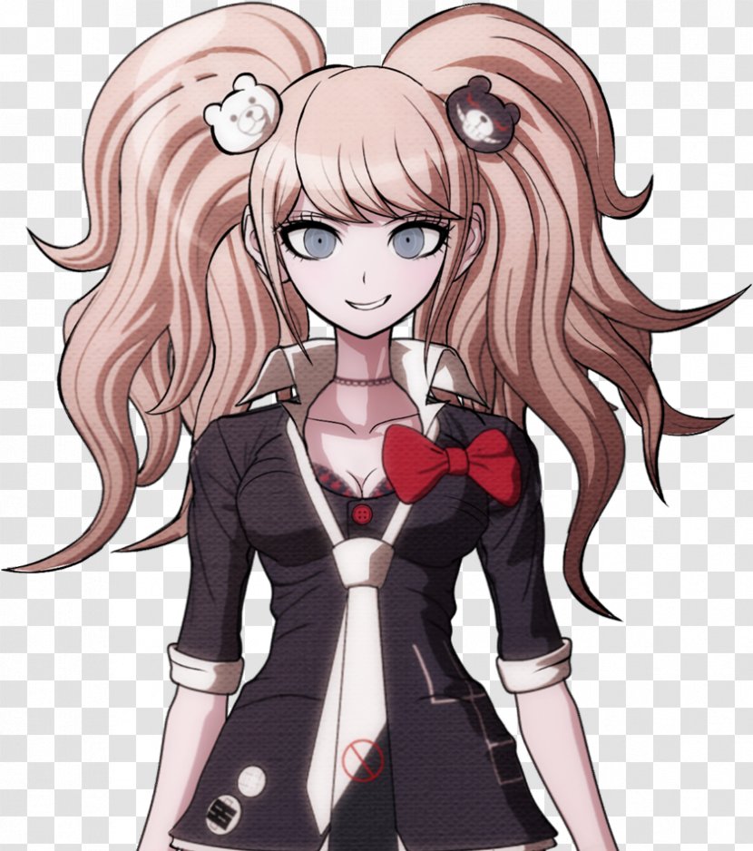 Danganronpa V3: Killing Harmony DEATH Junko Hair Studio Sprite - Heart - Frame Transparent PNG