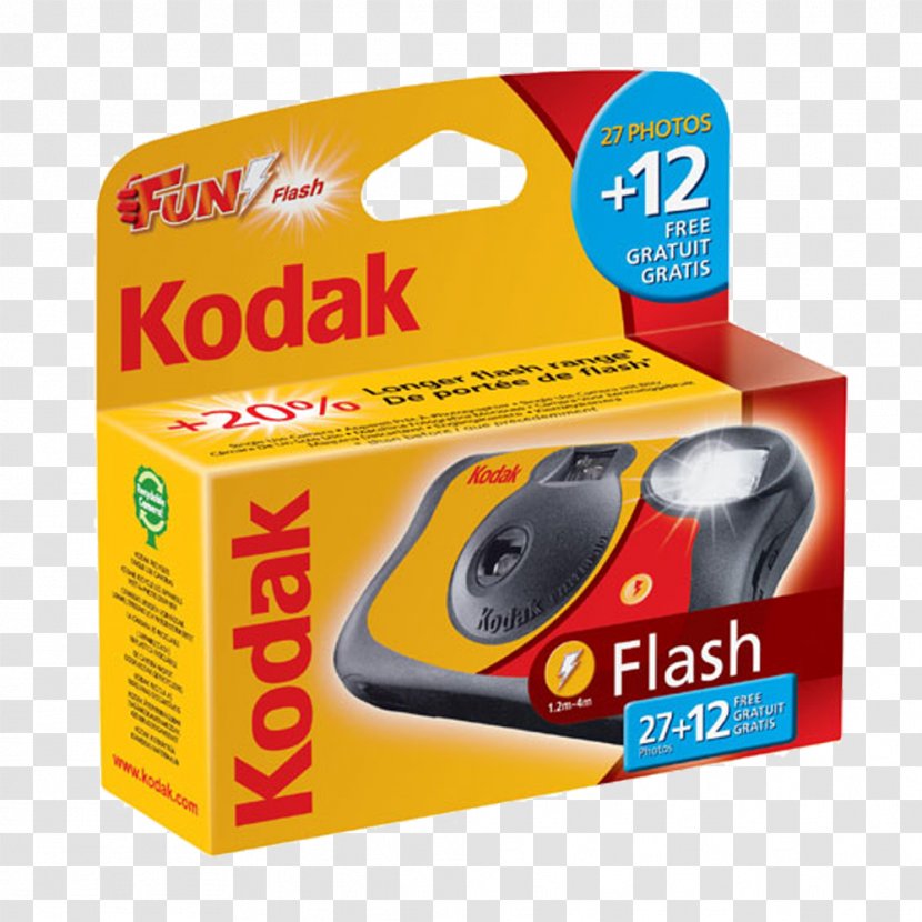 Photographic Film Disposable Cameras Kodak Photography - 35 Mm - Camera Transparent PNG