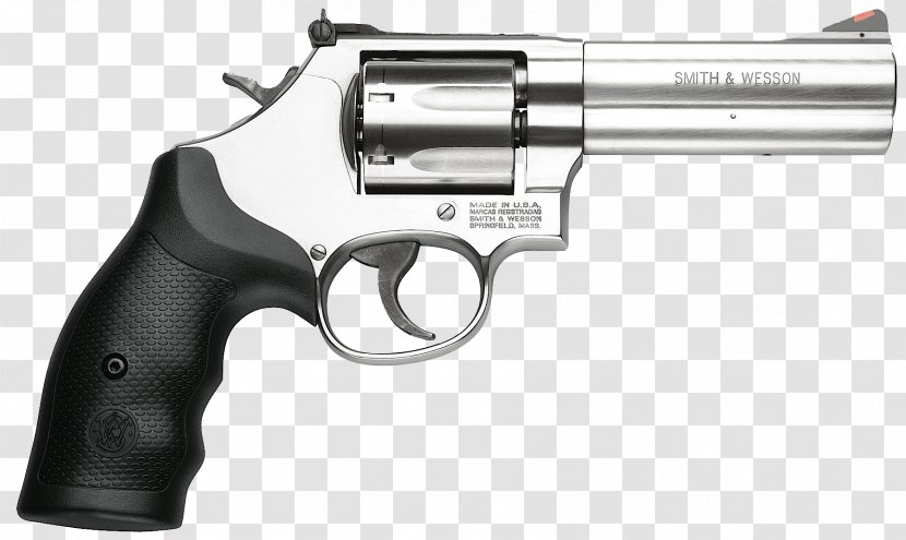 Smith & Wesson Model 686 .357 Magnum .38 Special Revolver - Airsoft - Gun Transparent PNG