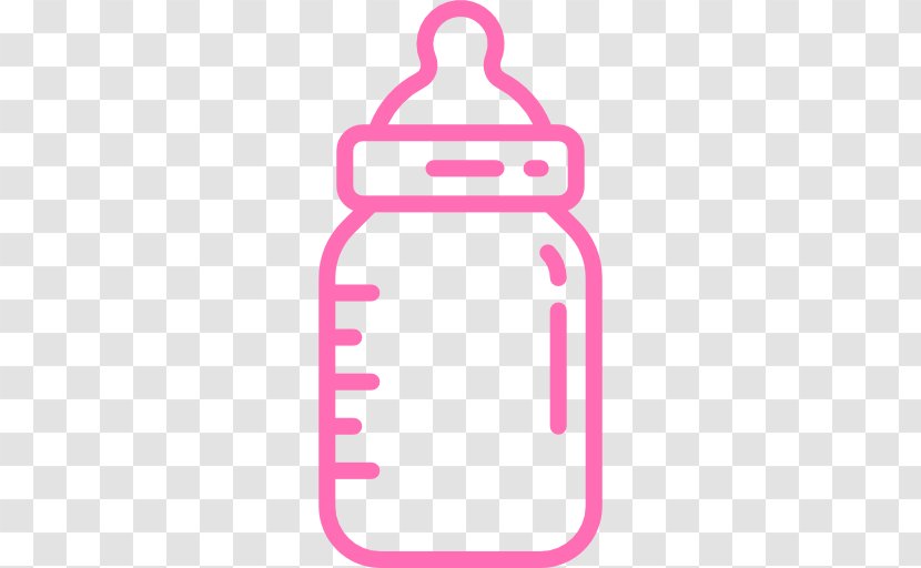 Baby Bottles Milk Pacifier - Pink Transparent PNG