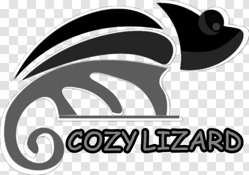 Lizard Logo Reptile Mammal Product - Black And White - Cages Transparent PNG