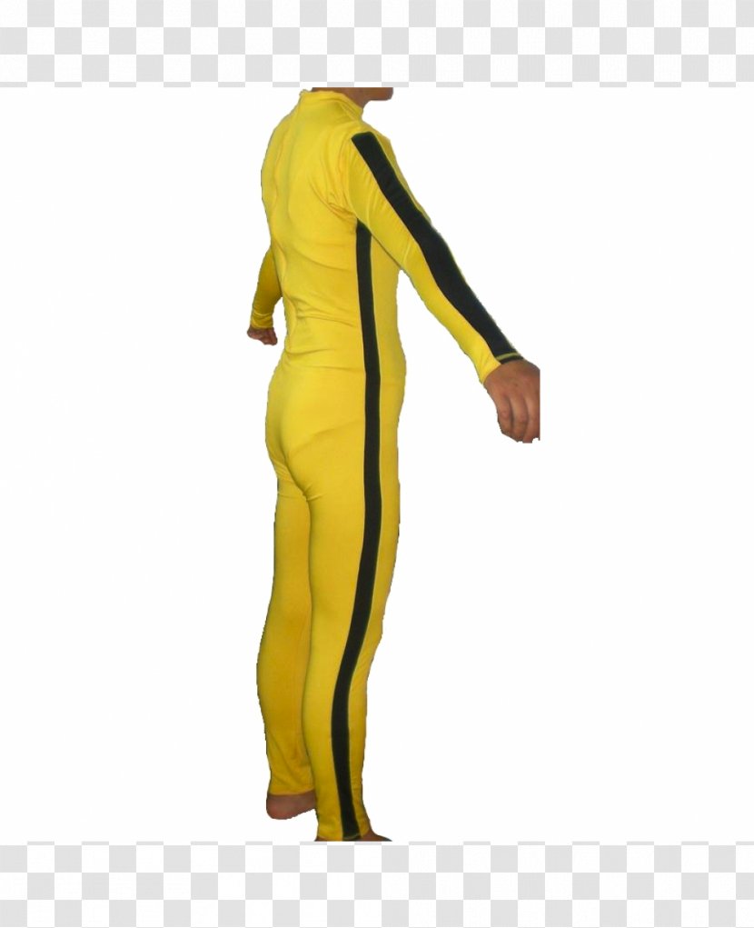 Shoulder Costume Yellow Adult Bride - Kill Bill Transparent PNG