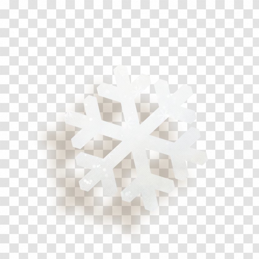 White Symmetry Black Pattern - Snowflake Transparent PNG