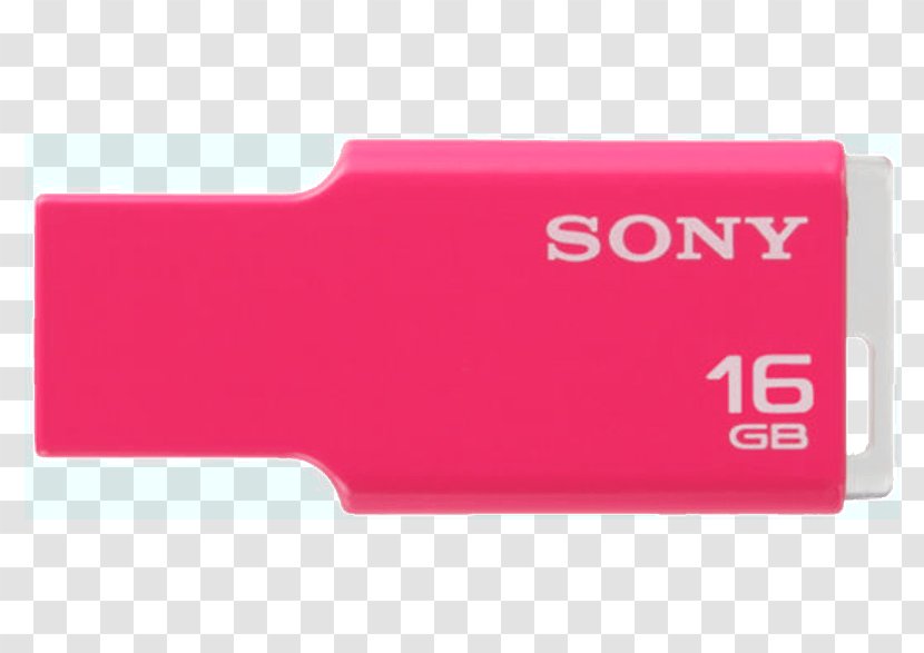 USB Flash Drives Sony Micro Vault Style Memory - Electronics Transparent PNG