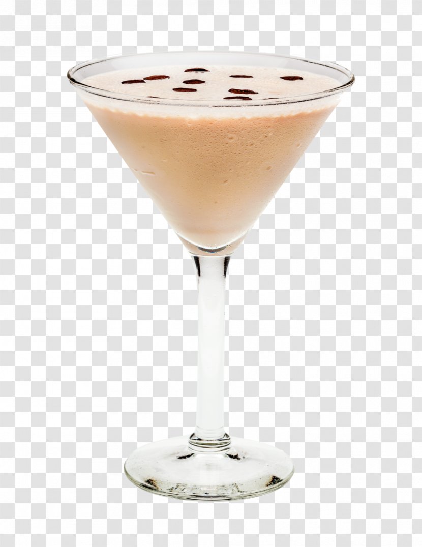 Martini Cocktail Brandy Alexander Cream - Vodka Transparent PNG