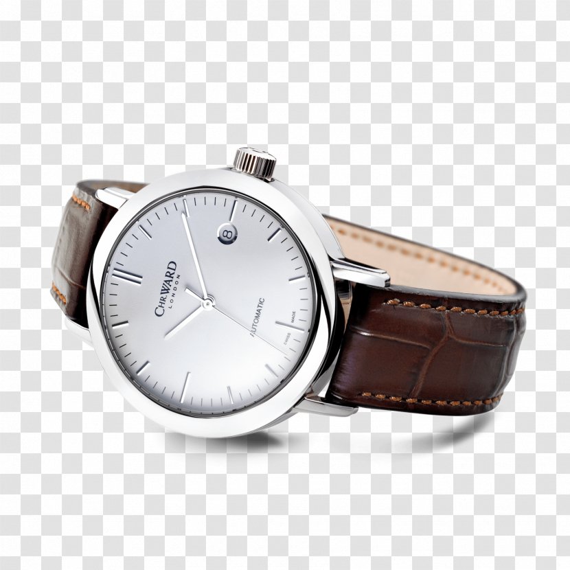 Automatic Watch Strap Swiss Made - Brown Transparent PNG