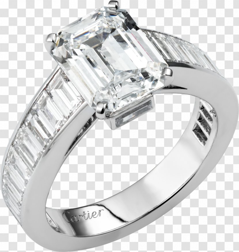 Wedding Ring Silver Body Jewellery - Platinum Transparent PNG